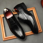 Modern Men's Derby Shoes: Stylish Groomsmen Wedding Formal Shoesyes