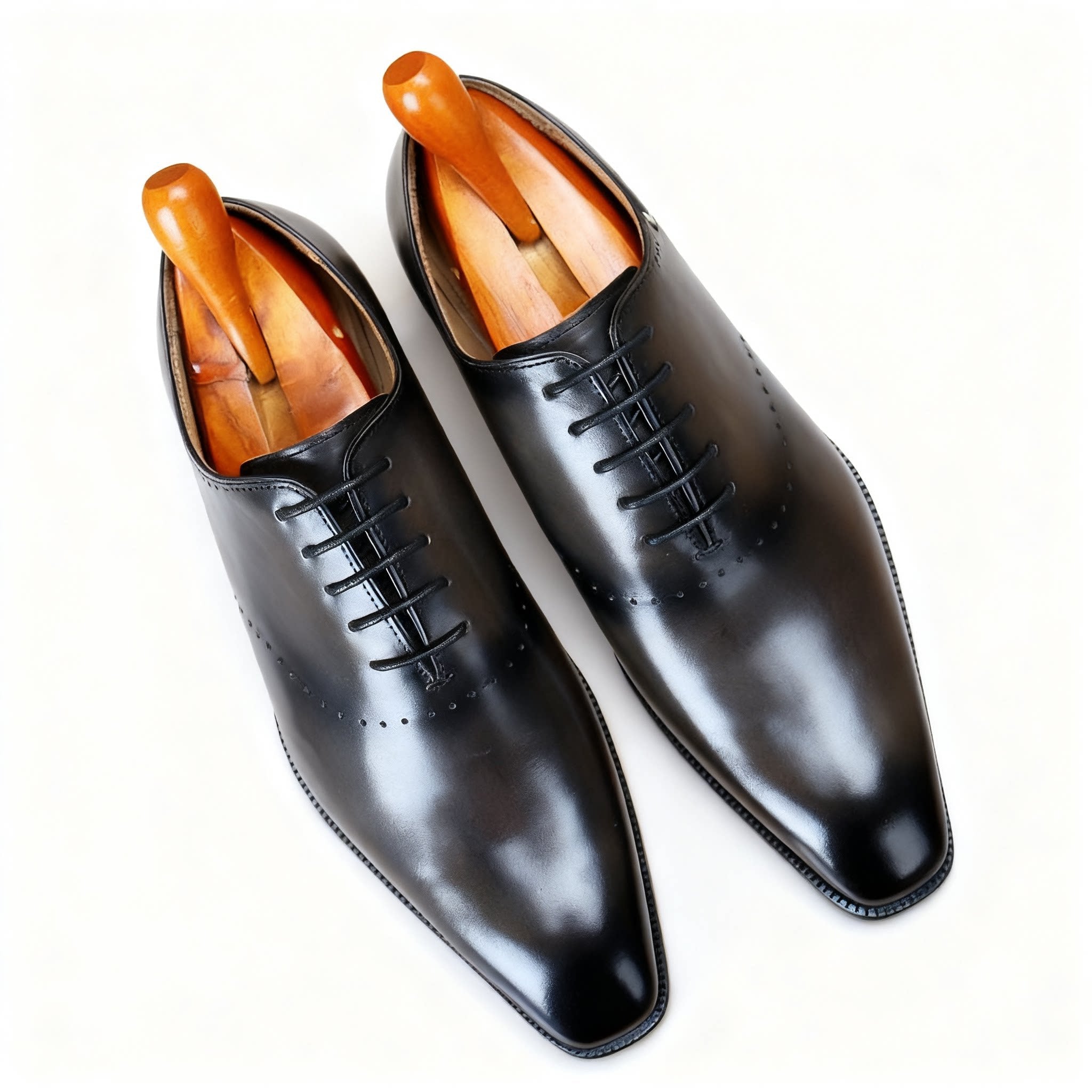 Patina Leather Oxford Shoes Modern Groom Wedding Men's Dress Shoesyes