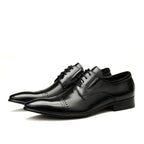 Perforated Side Derby Shoes: Luxury Groomsmen Party Formal Shoesyes