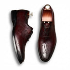 Pointed Calligraphy Oxford Shoes Luxury Italian Dress Shoes Menyes