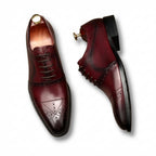 Pointed Toe Oxford Shoes Luxury Italian Groom Wedding Dress Shoes Menyes