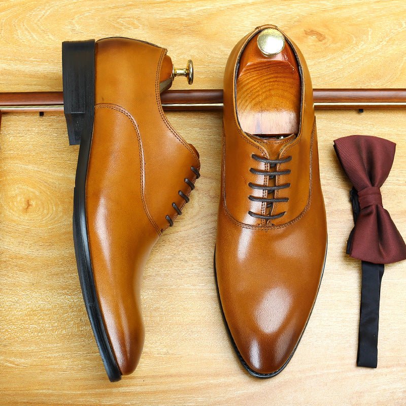 Pointed Toe Oxford Shoes Professional Business Dress Shoes Menyes