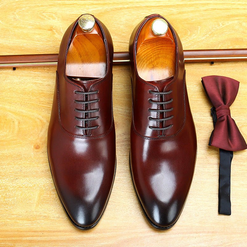 Pointed Toe Oxford Shoes Professional Business Dress Shoes Menyes