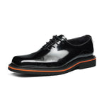 Polished Oxford Shoes Contrast Edge Modern Wedding Dress Shoes Menyes