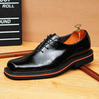 Polished Oxford Shoes Contrast Edge Modern Wedding Dress Shoes Menyes