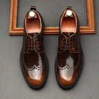 Premium Vintage Derby Shoes: Elegant Party Formal Dress Shoesyes