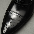 Semi - Brogue Oxford Shoes Professional Business Dress Shoes Menyes