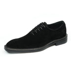 Sharp Men's Handmade Suede Leather Oxford Dress Shoesyes