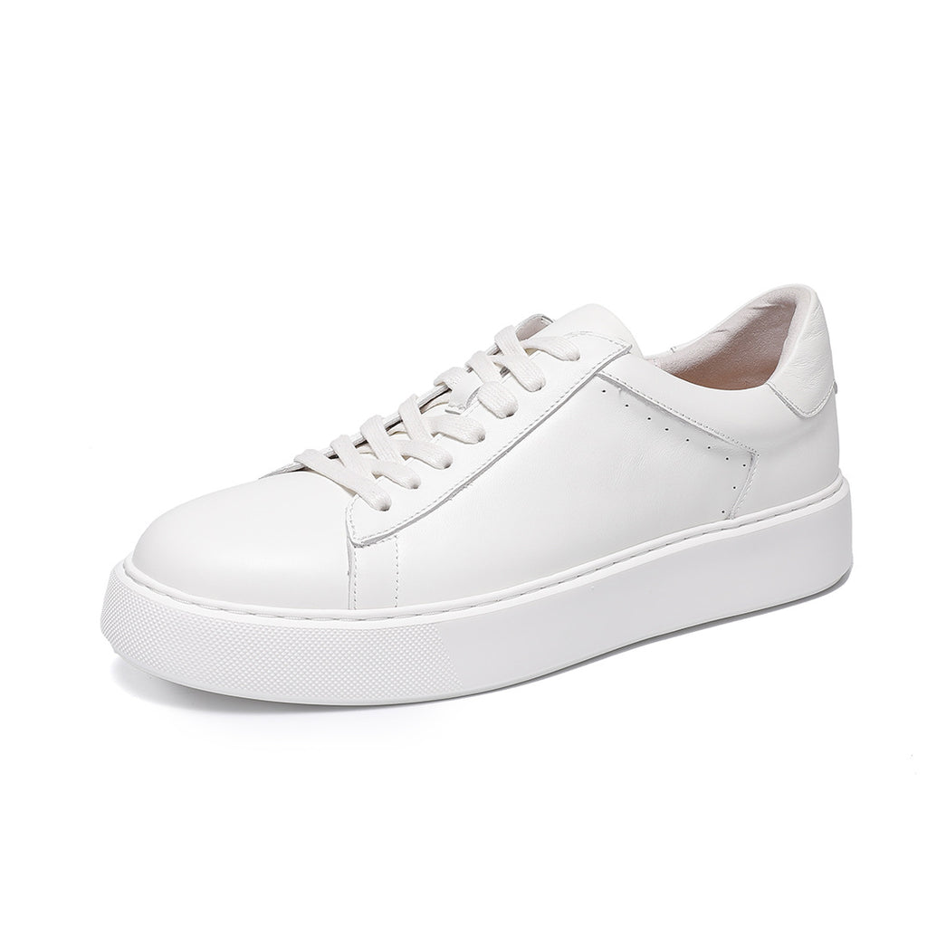 Men's Premium Gradient Burnished Leather Sneakers