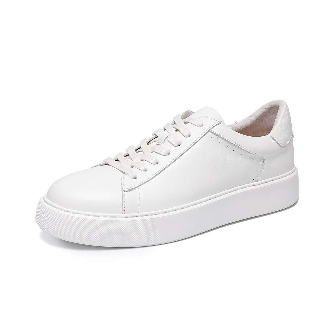 Men's Premium Gradient Burnished Leather Sneakers