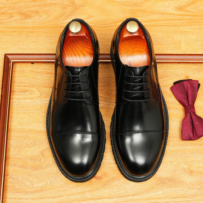bomeishoes smart casual dress shoes Lace-up Oxford shoes