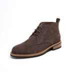 Plain Toe Suede Chukka Boots for Men