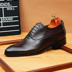 Sleek Plain Toe Oxford Shoes Professional Business Dress Shoes Menyes