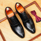 Sleek Plain Toe Oxford Shoes Professional Business Dress Shoes Menyes