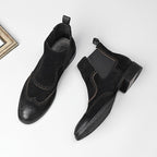 slip on mens casual dress shoes boots fashion Ankle bootsyes
