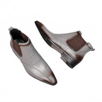 slip on men's shoes for formal dress fashion Ankle bootsyes