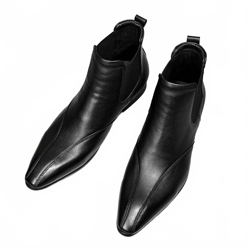 slip on men's shoes for formal dress fashion Ankle bootsyes