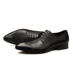 Sophisticated Relief Derby: Elegant Men's Ceremony Dress Shoesyes