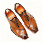Square Toe Oxford Shoes Elegant Gala Party Dress Shoes Menyes