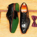 Square Toe Oxford Shoes Professional Business Formal Dress Shoes Menyes