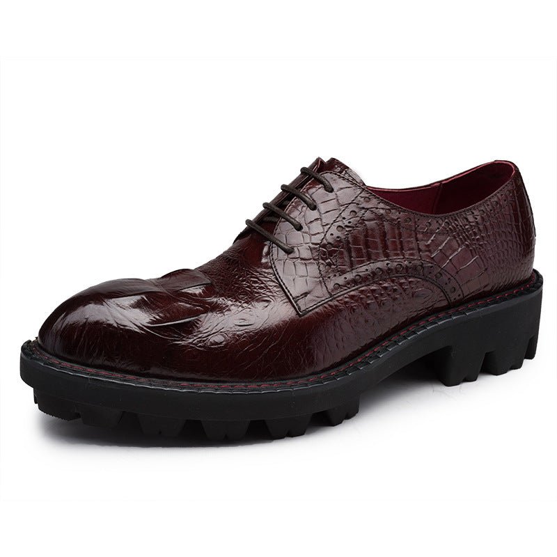 Stylish Lug Sole Derby Shoes: Men's Premium Party Formal Dress Shoesyes