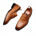 Stylish Men's Wedding Dress Shoes: Pointed Toe Breathable Loafersyes