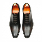 Wholecut Oxford Shoes Elegant Groom Wedding Dress Shoes Menyes