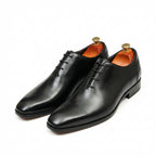 Wholecut Oxford Shoes Elegant Groom Wedding Dress Shoes Menyes
