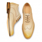 Wingtip Brogue Oxford Shoes Summer Wedding Dress Shoes Menyes