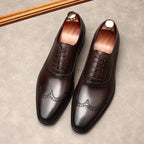 Wingtip Brogue Oxfords: Modern Fashion Wedding Men's Dress Shoesyes