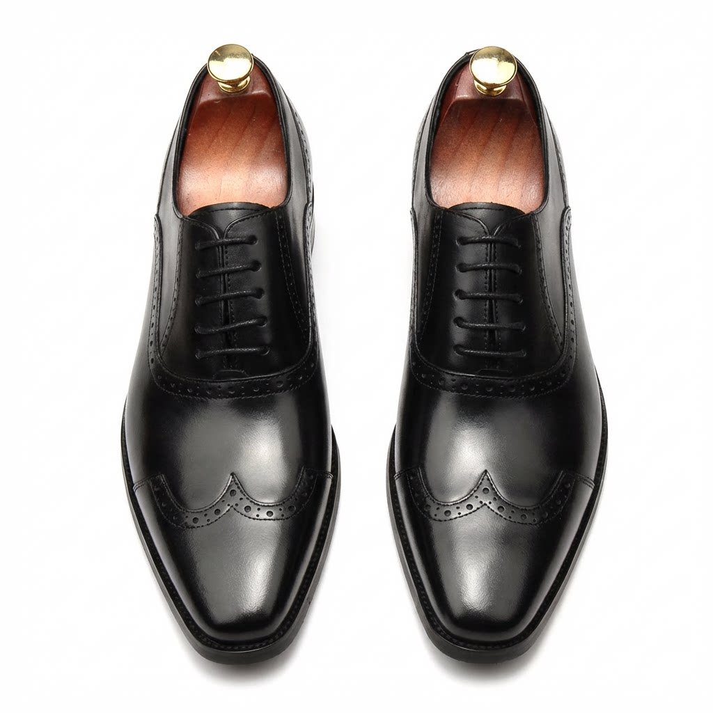 Wingtip Brogue Oxfords: Modern Fashion Wedding Men's Dress Shoesyes