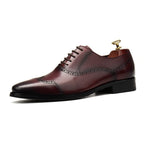 Wingtip Brogue Oxfords: Modern Fashion Wedding Men's Dress Shoesyes